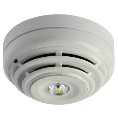 DETECTOR OPTICO-TERMICO CON SIRENA Y FLASH EN54-23